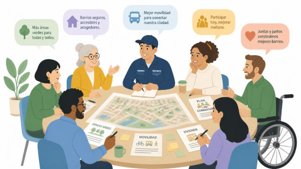 Organización y participación activa