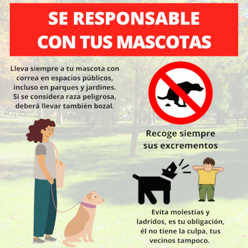 Responsabilidad con tus mascotas